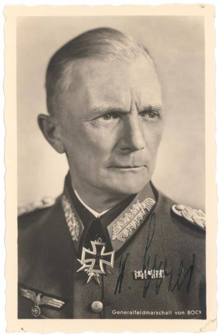 Fedor von Bock Biography