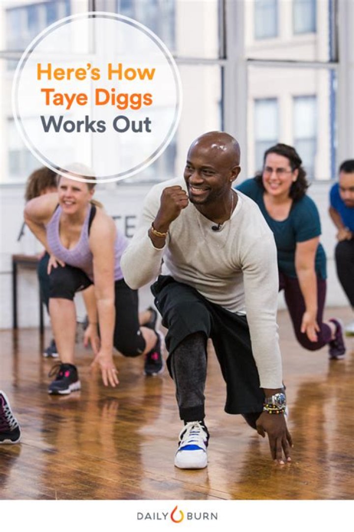 Taye Diggs Workout Routine
